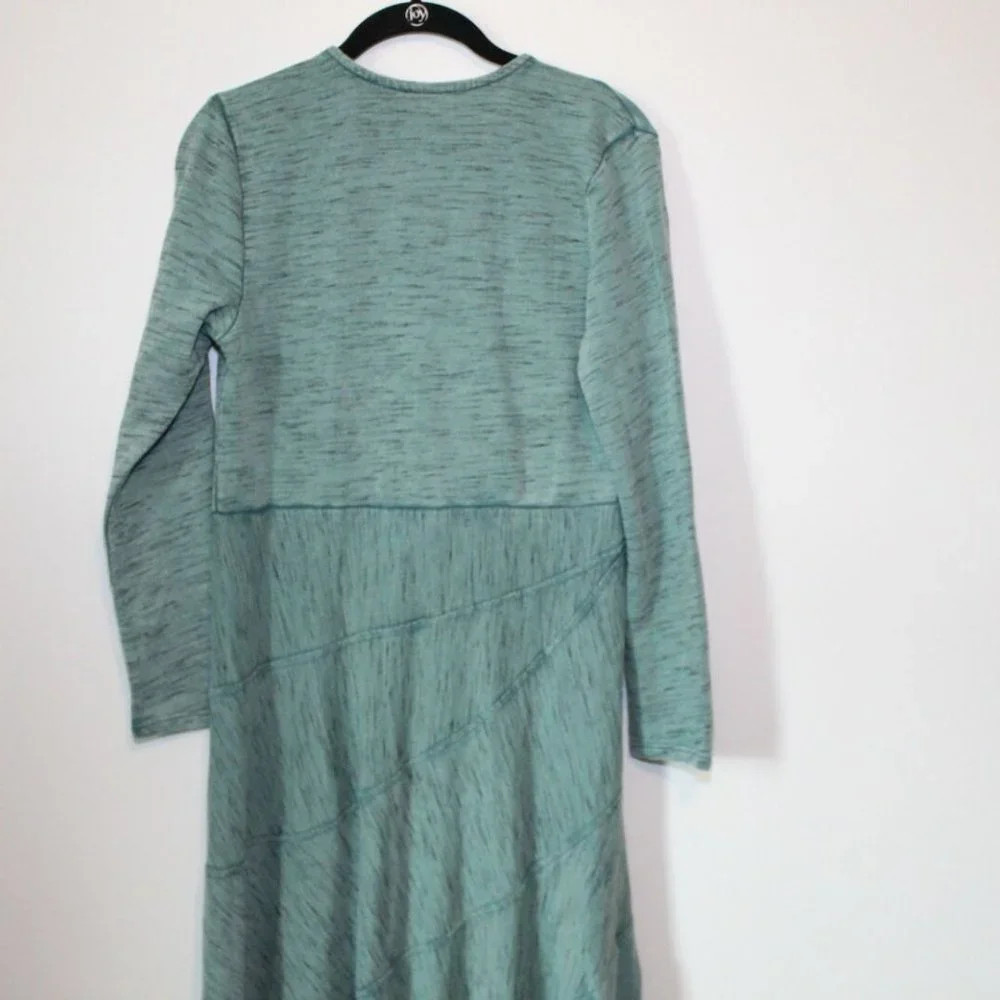 Soft Surroundings Thermal Duster Long Cardigan Green Size PS Petite S H12771 - Picture 9 of 16